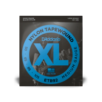 Guitar strings D'Addario XL Nylon Tapewound Bass (50-105) (ETB92)