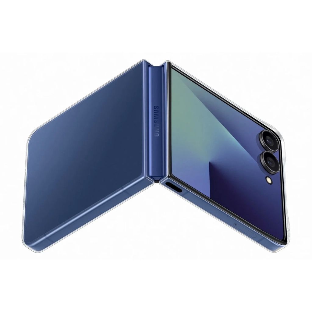 Чохол до мобільного телефона Samsung Clear Galaxy Flip 7 Transparent (EF-AF766CTEGUA) Чохол до мобільного телефона Samsung Clear Galaxy Flip 7 Transparent (EF-AF766CTEGUA)