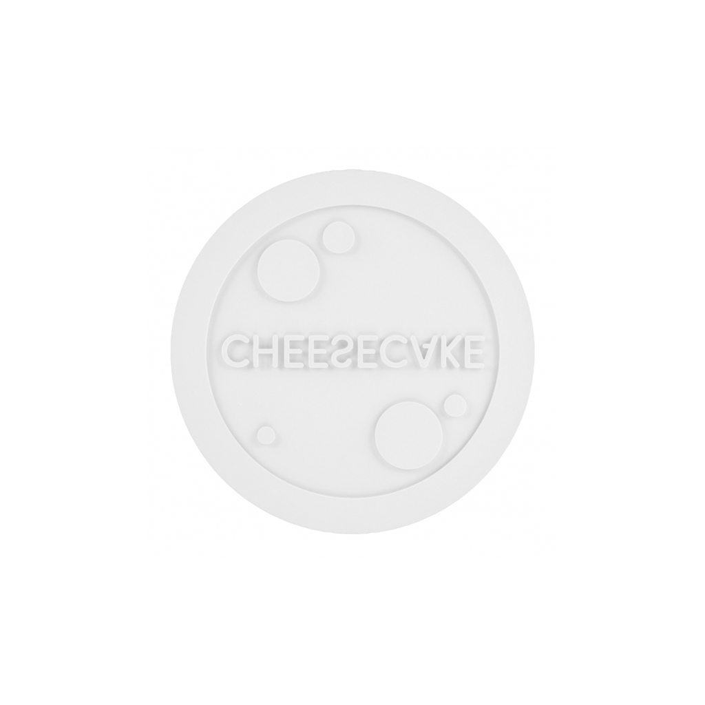 Кондитерський килимок Silikomart для декорування Чізкейк d 180 мм, h 1,5 мм (CHEESECAKE DECOR)