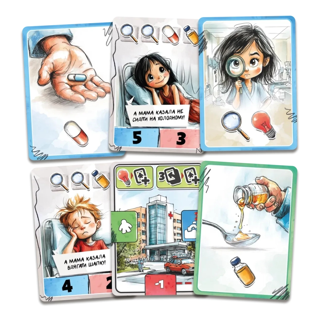 Настільна гра Lord of Boards Добрий лікар (укр.) (LOB2506UA) Настільна гра Lord of Boards Добрий лікар (укр.) (LOB2506UA)