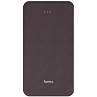 Батарея універсальна Hama 20000mAh, 15W/5V/3A, USB-C, USB-A, plum (00201715)