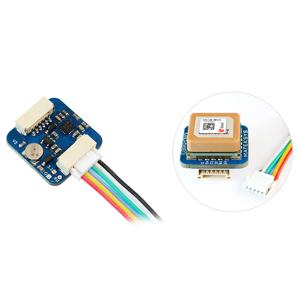 GPS модуль для дрона MATEK M10Q-5883 GNSS + Compass (M10Q5883) GPS модуль для дрона MATEK M10Q-5883 GNSS + Compass (M10Q5883)