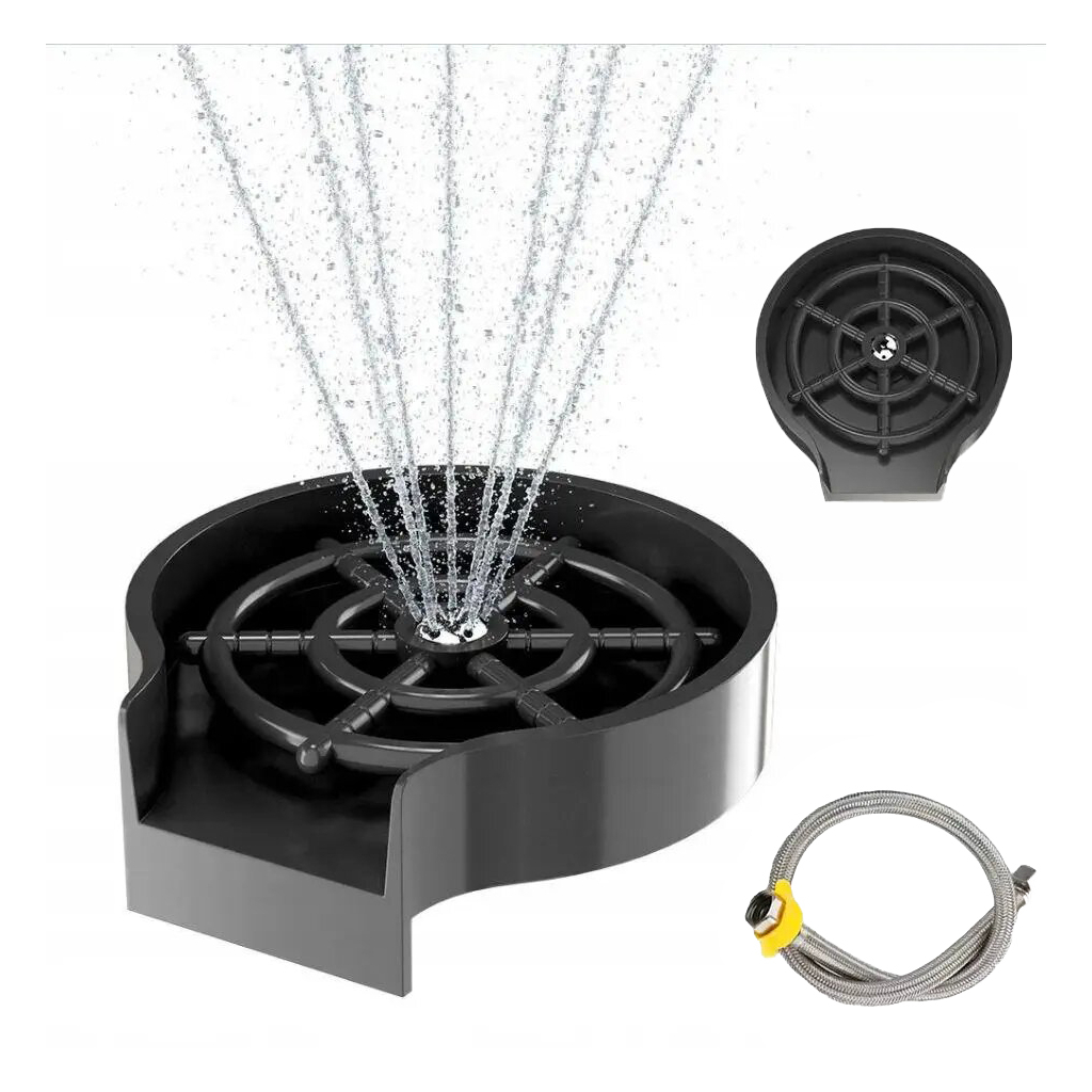 Мийка кухонна Adamant Similar антрацит + змішувач + дозатор + ополіскувач склянок + кол (4824296106515)