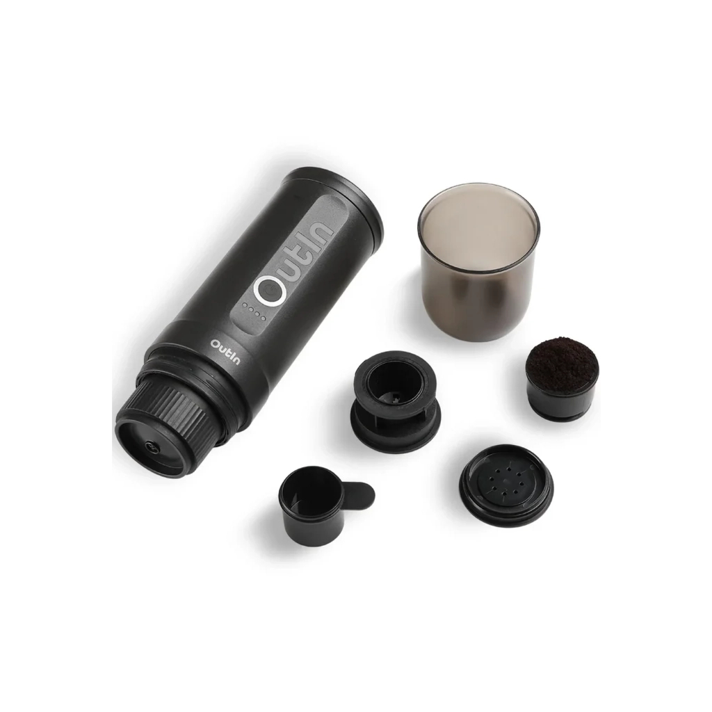 Портативна кавоварка Outin Nano Espresso Machine OTEM-01 Space Grey (OTEM-01-SG) Портативна кавоварка Outin Nano Espresso Machine OTEM-01 Space Grey (OTEM-01-SG)