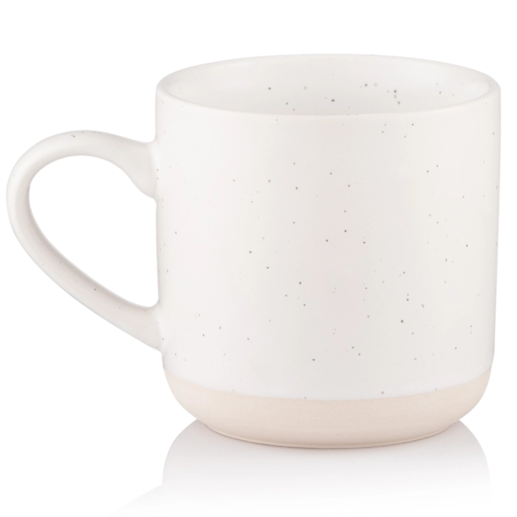 Чашка Ardesto Heart, 350мл, кераміка, білий (AR3076)