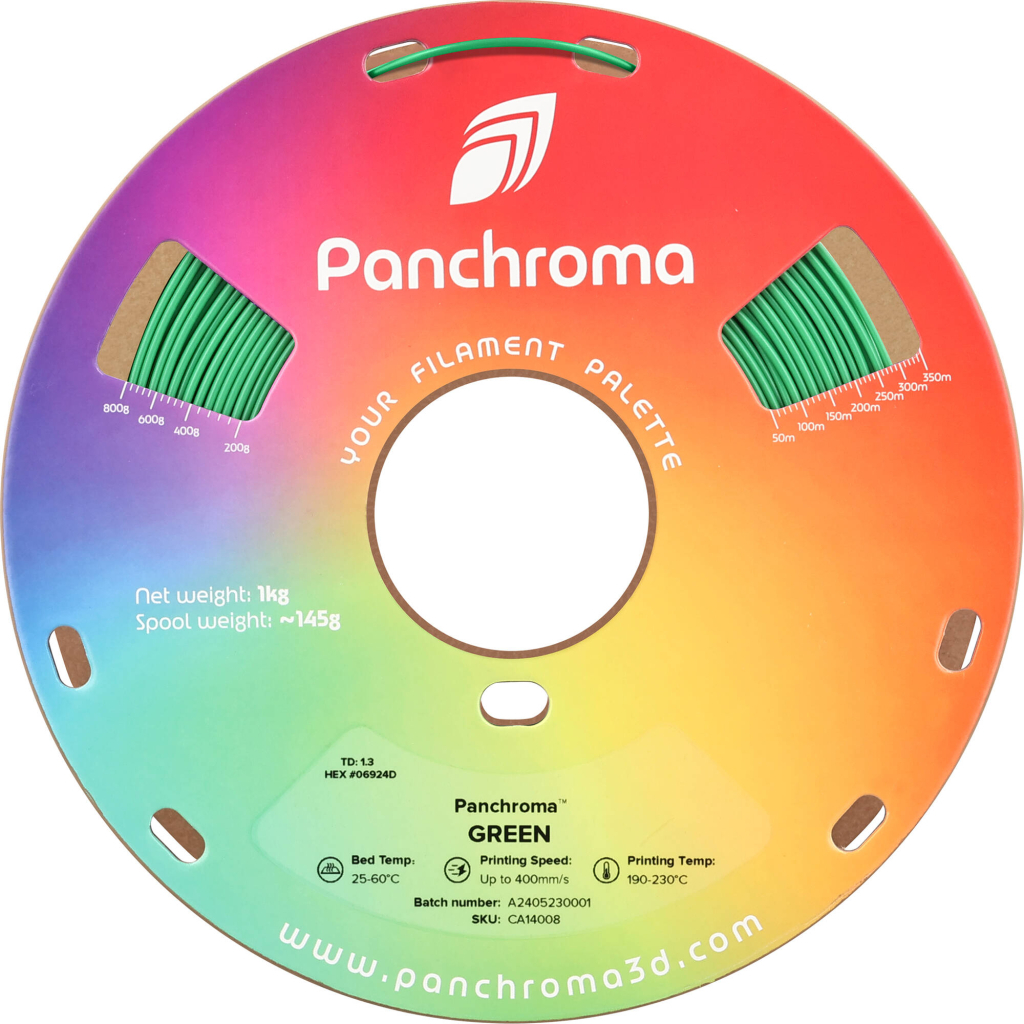 Пластик для 3D-принтера Polymaker PANCHROMA CoPE 1,75mm 1kg GREEN (CA14008)