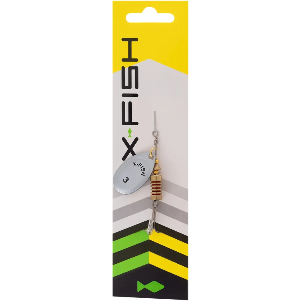 Блешня X-Fish Stark 6.5g 3 Silver (1917.05.71) Блешня X-Fish Stark 6.5g 3 Silver (1917.05.71)