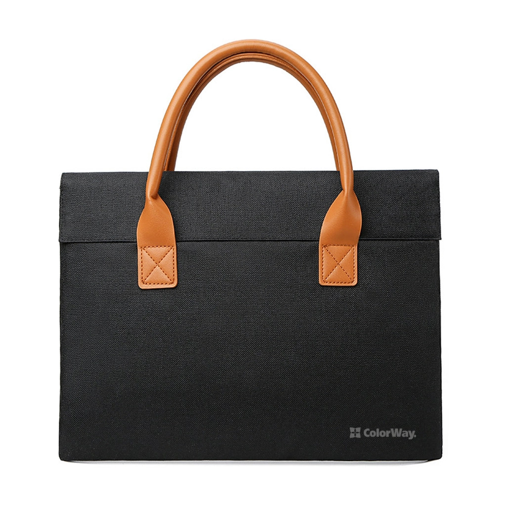 Сумка для ноутбука ColorWay Stylish 15.6" Black (CW-LBS156-BK)