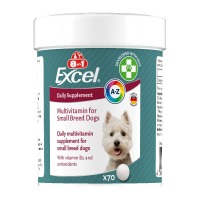 Vitamins for dogs 8in1 Excel Multi Vitamin Small Breed multivitamin 70 pcs (4048422183990)
