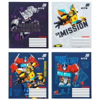 Kite Transformers notebook, 12 sheets, diagonal line (TF26-235)