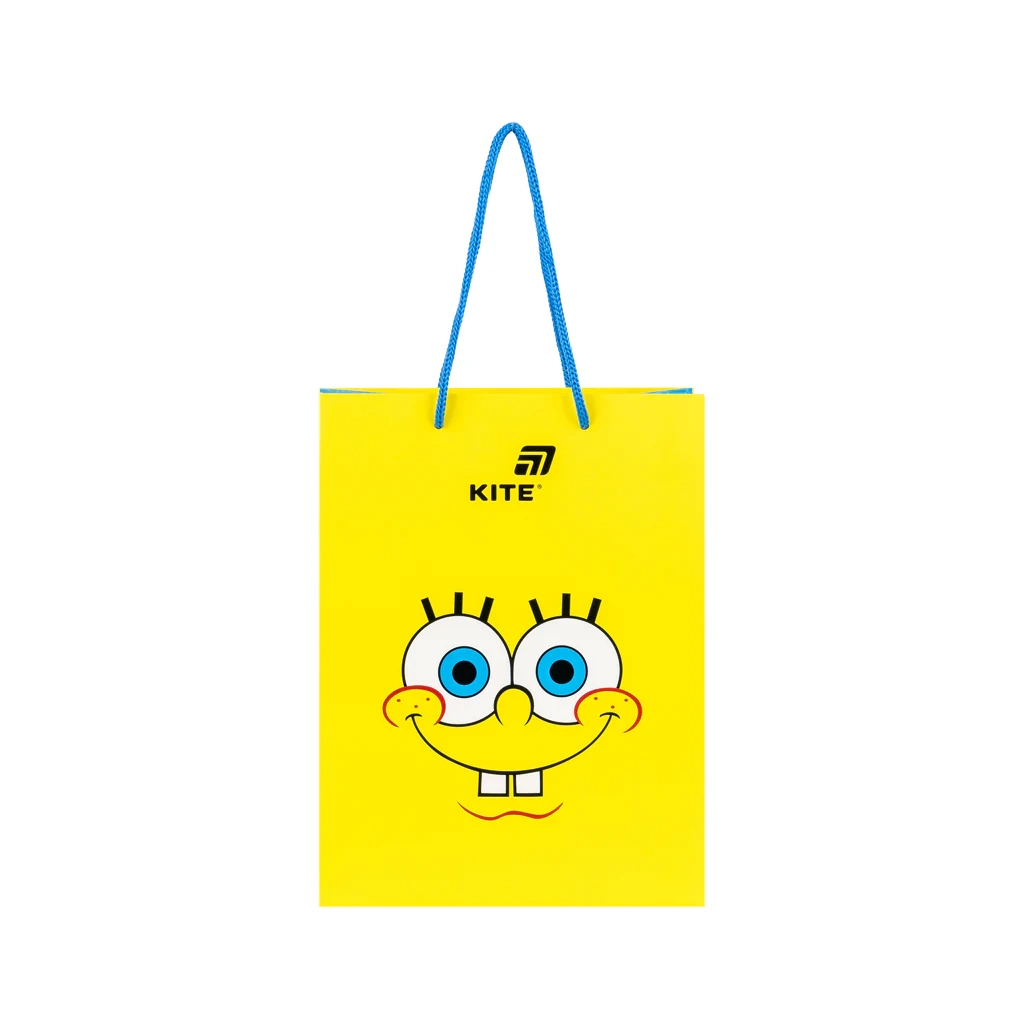 Подарунковий пакет Kite Sponge Bob 18 х 24 см (SB26-265) Подарунковий пакет Kite Sponge Bob 18 х 24 см (SB26-265)