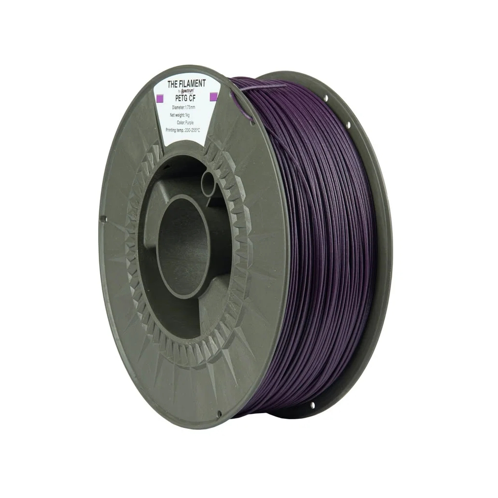 Пластик для 3D-принтера The Filament PETG CF 1.75mm 1kg PURPLE (TF-24111)
