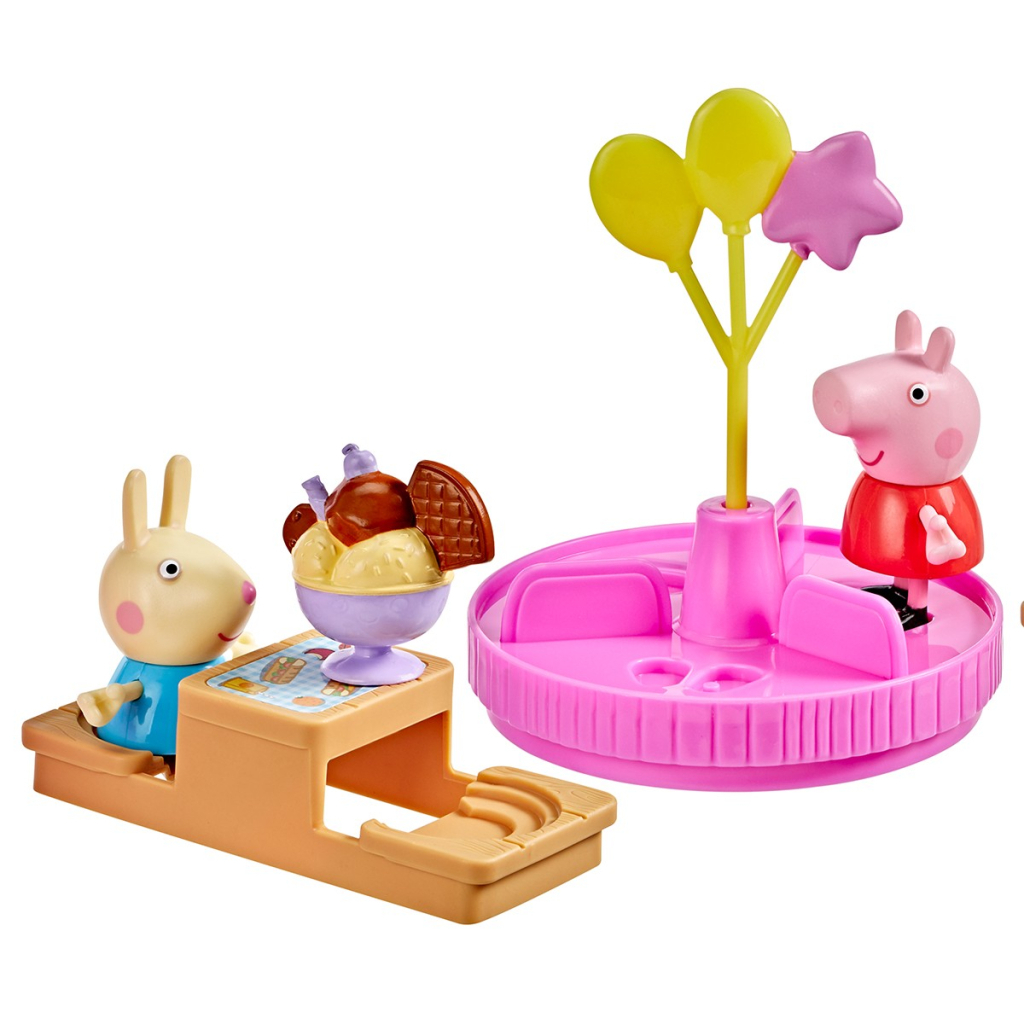Ігровий набір Peppa Pig Figurines серії Моменти з Пеппою Карусель і ласощі (G1873)