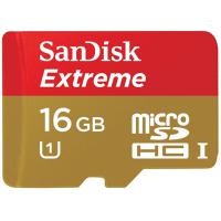 Карта пам'яті SanDisk 16Gb microSDHC eXtreme Class10 UHS-I (SDSDQX-016G-U46A)