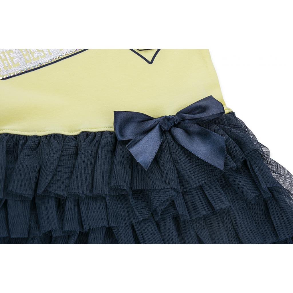 Плаття дитяче Breeze з багатошаровою спідницею "Dance" (8754-104G-yellow)