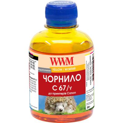 Чорнило WWM Canon IPF-107 200г Yellow IPF-107Y (C67/Y) Чорнило WWM Canon IPF-107 200г Yellow IPF-107Y (C67/Y)