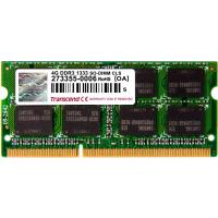 Модуль пам'яті для ноутбука SoDIMM DDR3 4GB 1333 MHz Transcend (TS4GAP1333S)