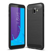 Чохол до мобільного телефона Laudtec для Samsung J6 Plus/J610 Carbon Fiber (Black) (LT-J610F)