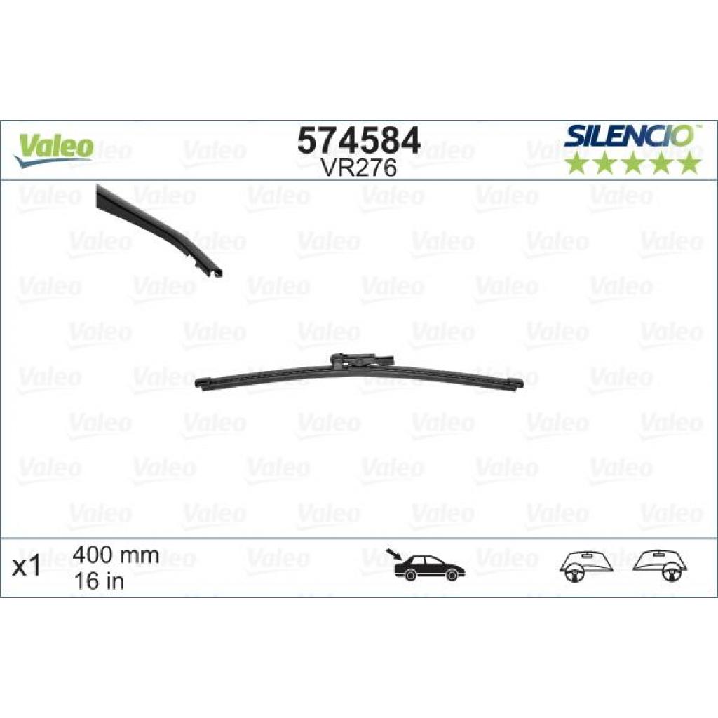 Щітка склоочисника Valeo 574584 Щітка склоочисника Valeo 574584