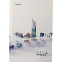 Канцелярська книга Axent Dubai А4 у твердій обкладинці 192 аркуші клітинка (8423-23-A)