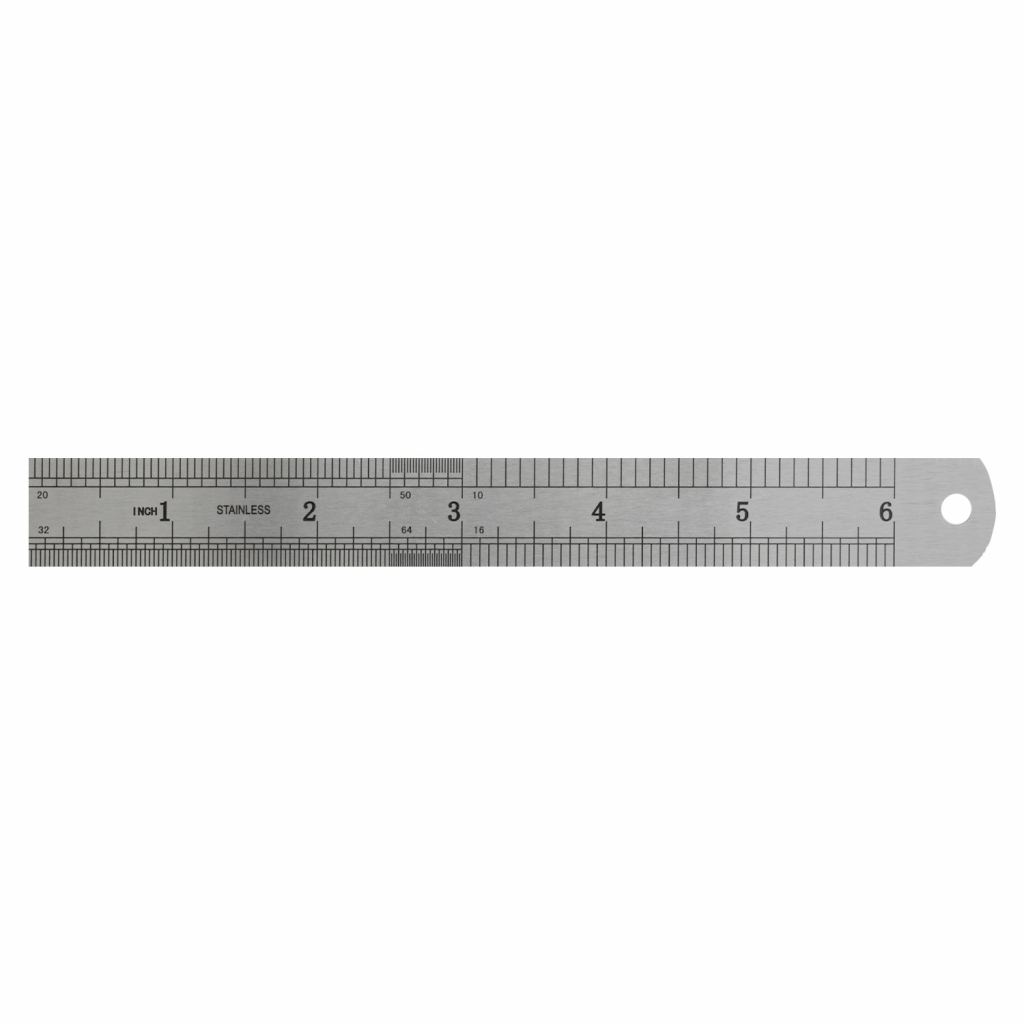 Лінійка H-Tone сталева 30 см (SCALE-HT-JJ30447-30)
