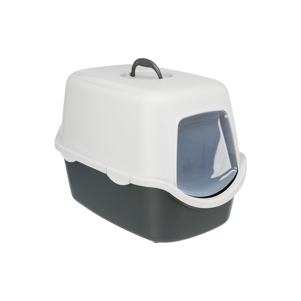 Туалет для котів Trixie Vico закритий (графітовий/світло-сірий) (4011905402710)