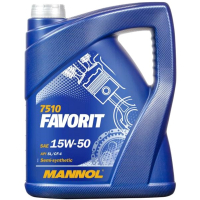 Motor oil Mannol FAVORIT 5l 15W-50 (MN7510-5)