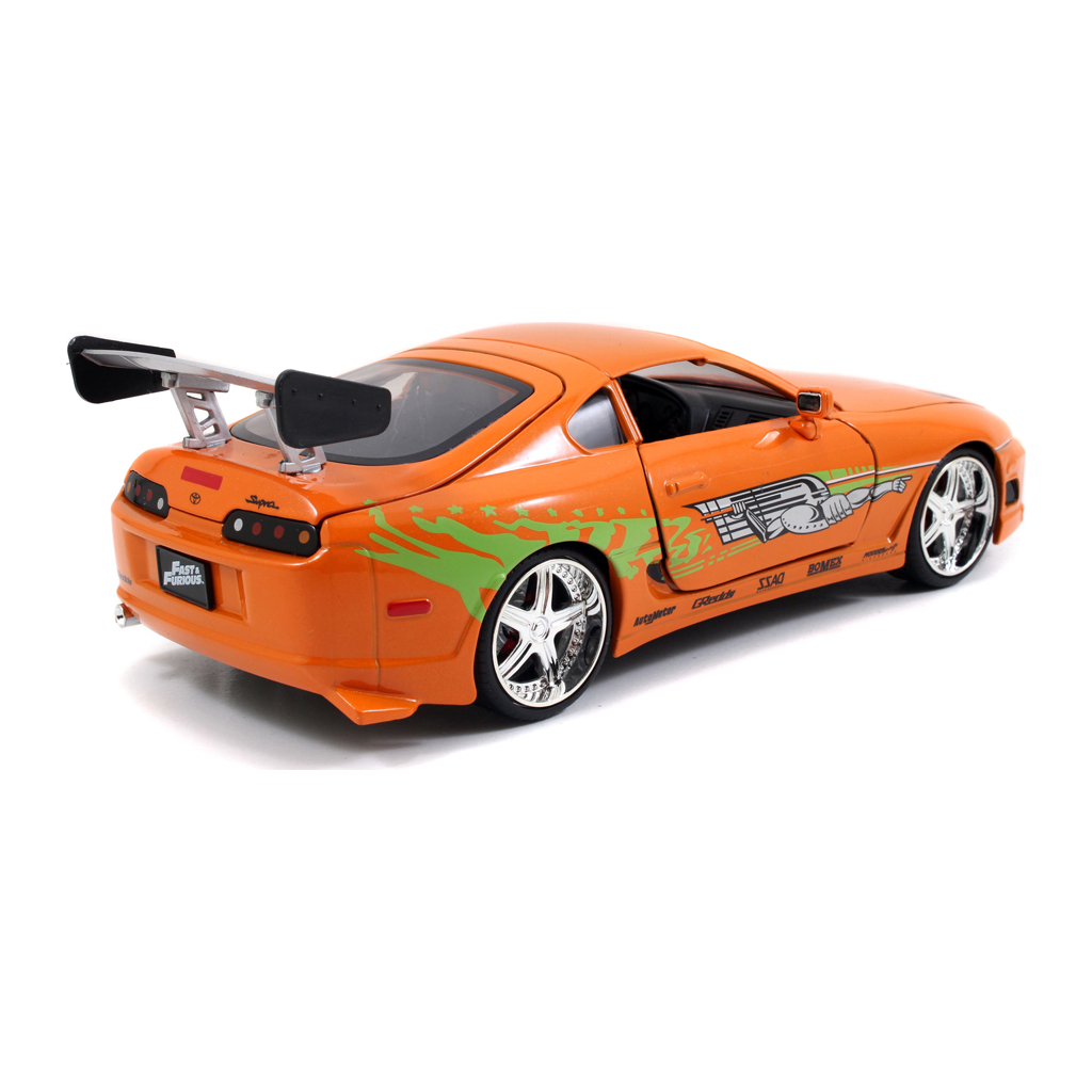 Машина Jada металева Форсаж Toyota Supra (1995) + фігурка Браяна 1:24 (253205001)