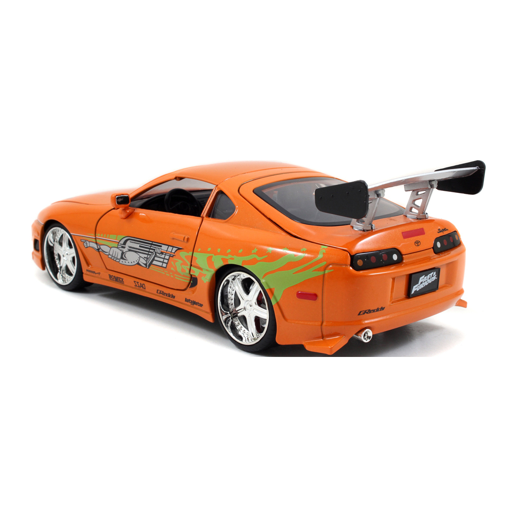 Машина Jada металева Форсаж Toyota Supra (1995) + фігурка Браяна 1:24 (253205001)