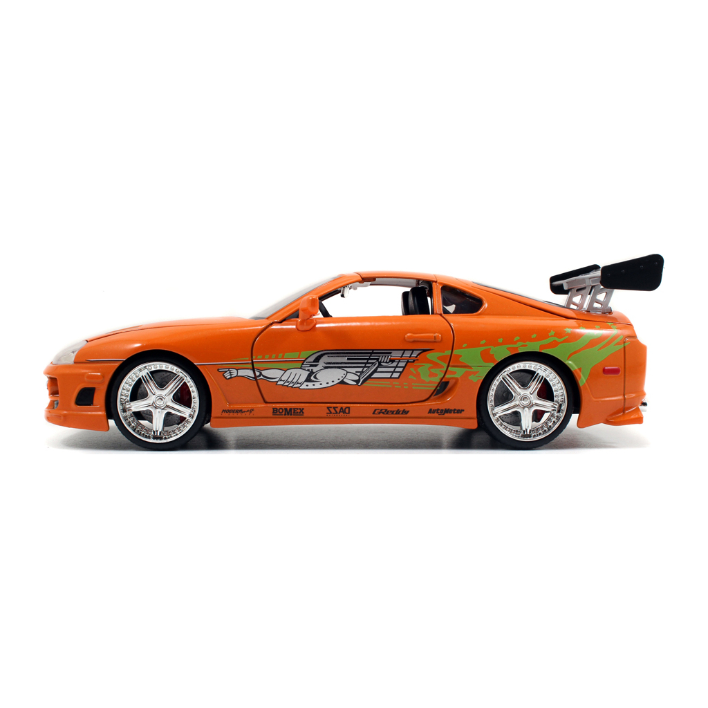Машина Jada металева Форсаж Toyota Supra (1995) + фігурка Браяна 1:24 (253205001)