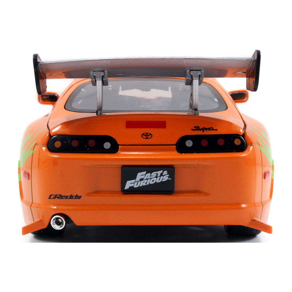 Машина Jada металева Форсаж Toyota Supra (1995) + фігурка Браяна 1:24 (253205001)