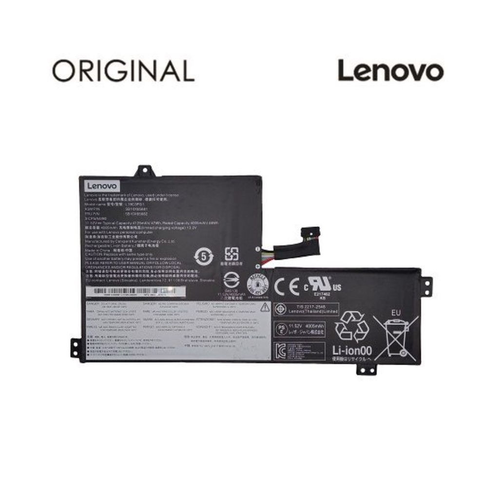 Акумулятор до ноутбука Lenovo 100e Chromebook 2nd (L19C3PG1) 11.55V 4123mAh (NB481446) Акумулятор до ноутбука Lenovo 100e Chromebook 2nd (L19C3PG1) 11.55V 4123mAh (NB481446)