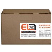 Картридж Extra label HP 59X (CF259X) з вживаним чипом (EL-CF259XR)