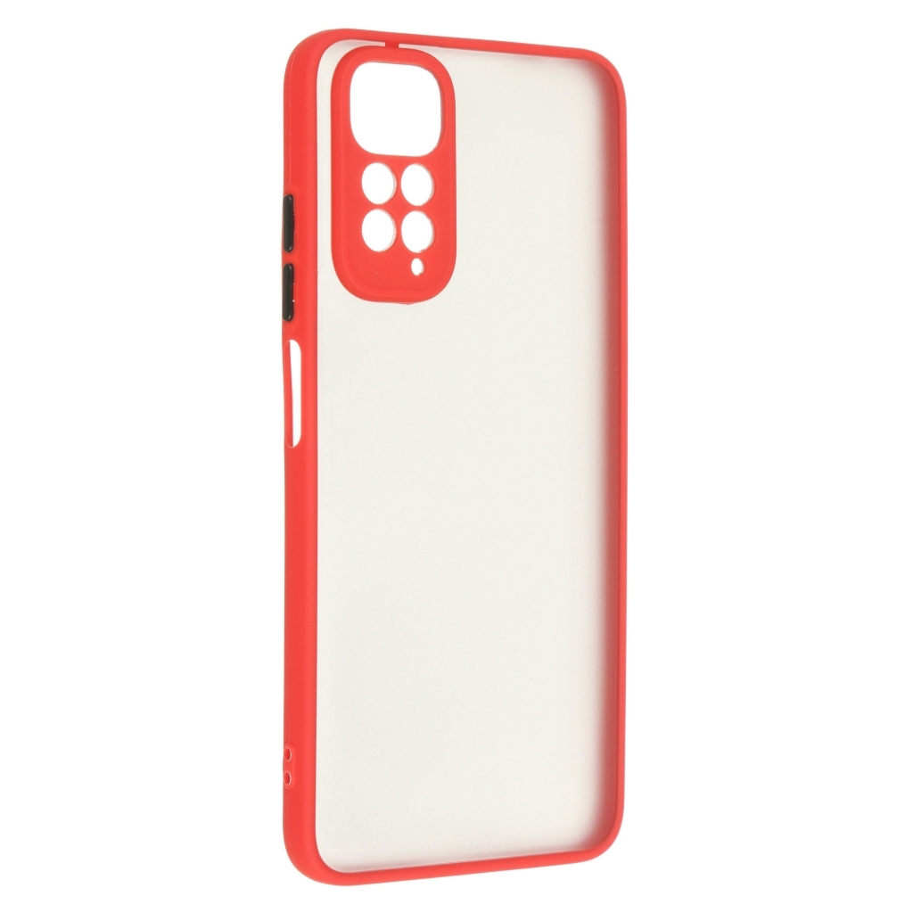 Чохол до мобільного телефона Armorstandart Frosted Matte Xiaomi Redmi Note 11 / Note 11s Red (ARM66740) Чохол до мобільного телефона Armorstandart Frosted Matte Xiaomi Redmi Note 11 / Note 11s Red (ARM66740)