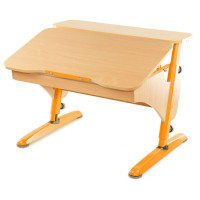 Desk Pondi Ergonomics transformer Beech-orange (BK111OR)