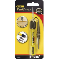 Добійник Stanley FatMax, Interchangeable Nail Set з наконечником D=0,8 мм+1,6 мм, L=76 мм (1-58-501)