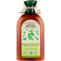 Hair conditioner Green Pharmacy Nettle and burdock oil for normal hair 300 ml (4823015934568)