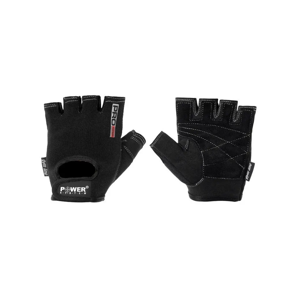 Рукавички для фітнесу Power System Pro Grip PS-2250 Black M (PS-2250_M_Black)