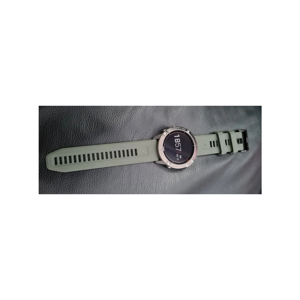 Ремінець до смарт-годинника Garmin fenix 7X 26mm QuickFit Moss Silicone (010-13117-03) Ремінець до смарт-годинника Garmin fenix 7X 26mm QuickFit Moss Silicone (010-13117-03)