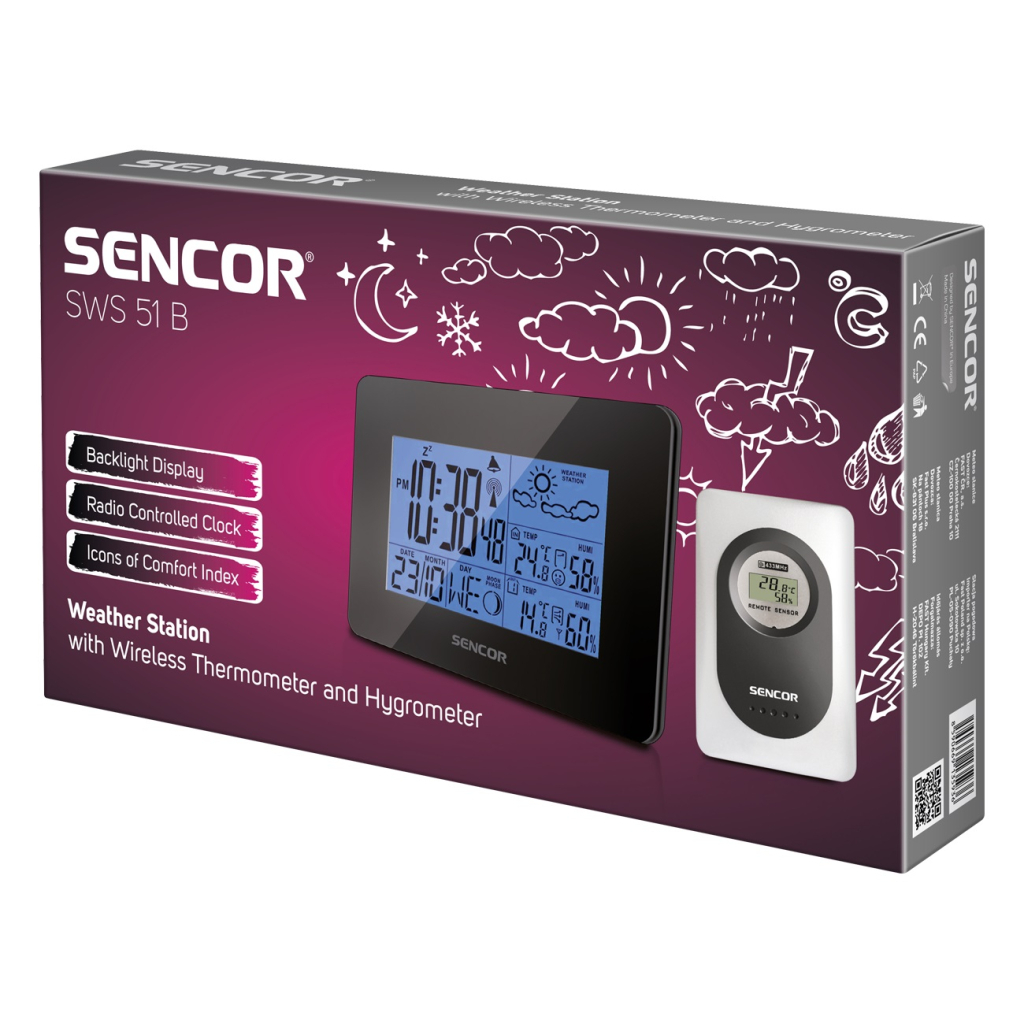 Метеостанція Sencor SWS51B