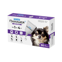 Краплі для тварин Superium Панацея Протипаразитарні для собак 1-4 кг (9141)