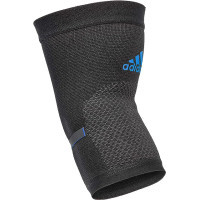 Фіксатор ліктя Adidas Performance Elbow Support ADSU-13333BL Чорний/Синій L (885652019439)