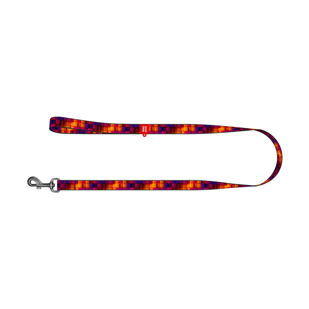 Повідець для собак WAUDOG Nylon "Куби 3Д" M (341-4057)