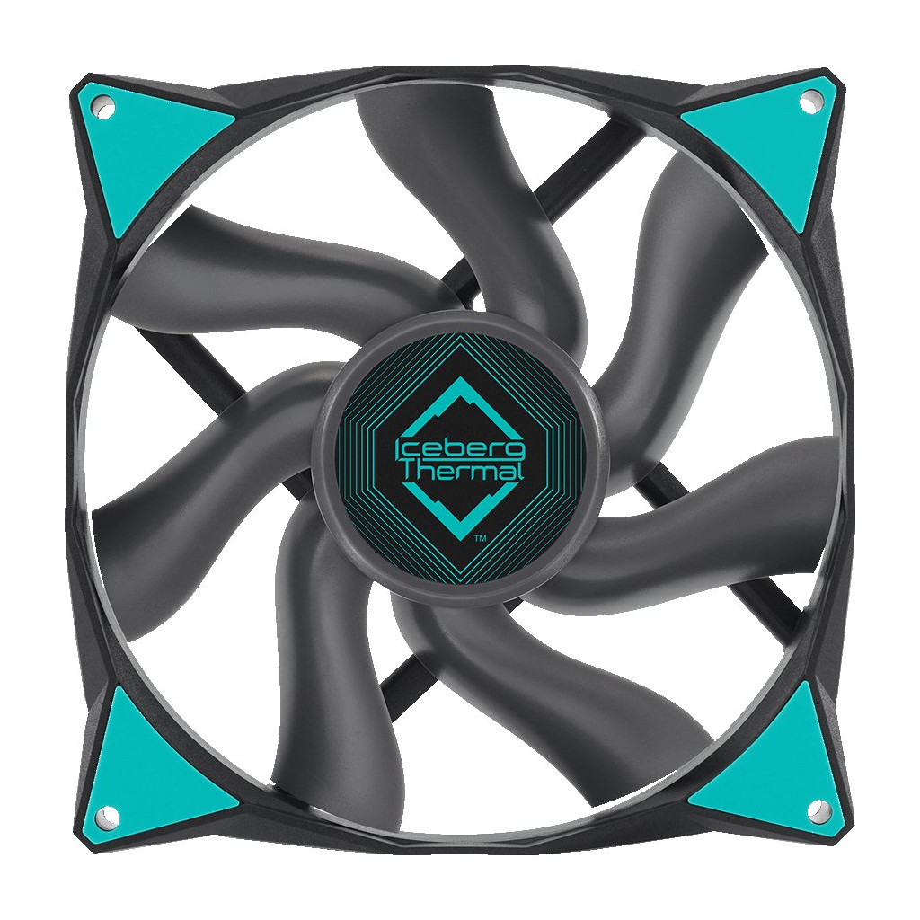 Кулер до корпусу Iceberg Group IceGALE 140mm Gray (ICEGALE14-B0A)