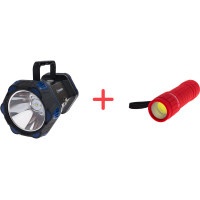 Westinghouse 8W LED COB WF217 flashlight with USB with Power Bank function + gift WF 87-3R03PD16 red (WF217-CB-PR1)