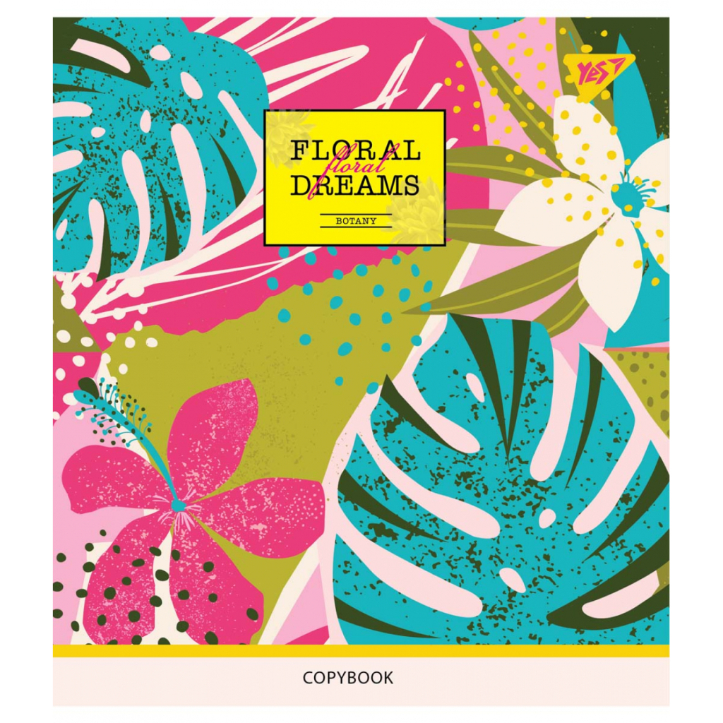 Зошит Yes А5 Tropical Paradise 18 аркушів клітинка (765197) Зошит Yes А5 Tropical Paradise 18 аркушів клітинка (765197)