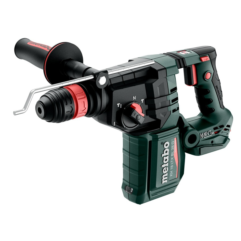 Перфоратор Metabo KH 18 LTX BL 28 Q В SDS-plus, 18V, 3Дж, 3.4кг (без АКБ та ЗП) (601715850)