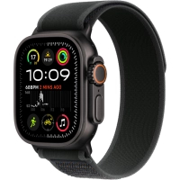 Смарт-годинник Apple Watch Ultra 2 2024 GPS + Cellular 49mm Black Titanium Case with Black Trail Loop - S/M (MX4U3UL/A)