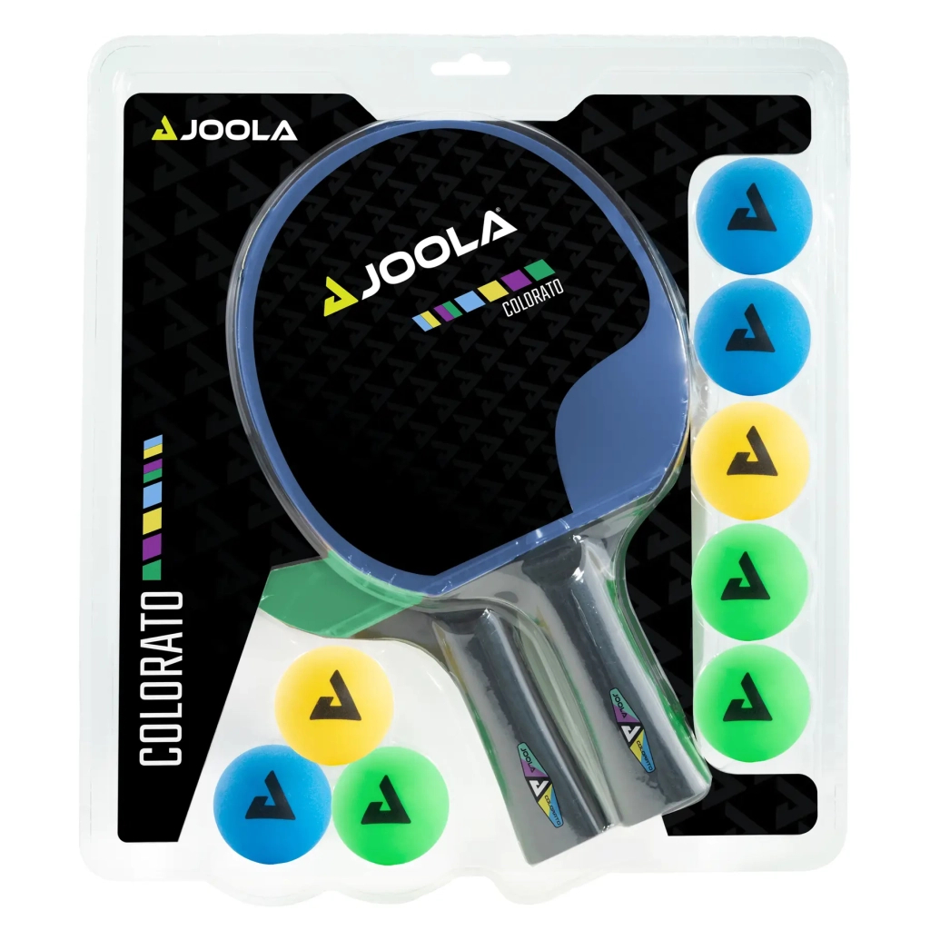 Комплект для настільного тенісу Joola Colorato 2 Bats 8 Balls (54814) (930938)