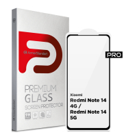 Скло захисне Armorstandart Pro Xiaomi Redmi Note 14 4G / Redmi Note 14 5G Black (ARM79680)